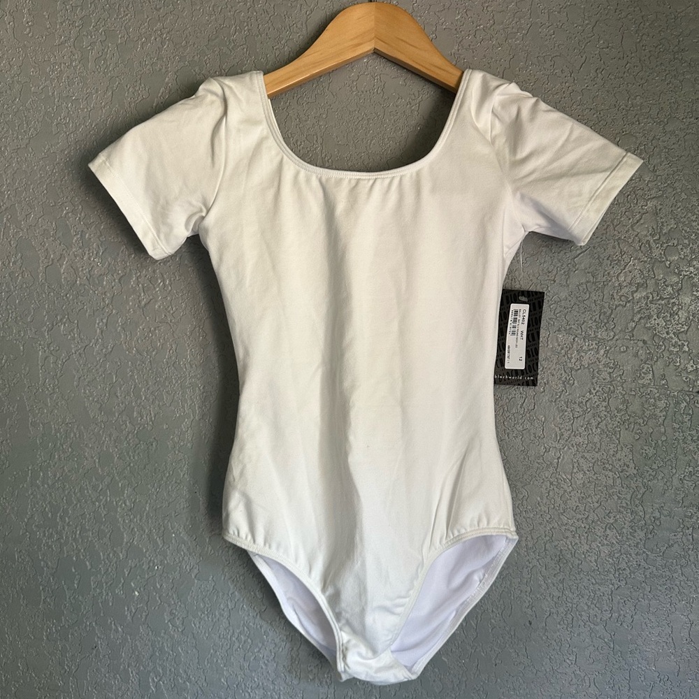 Bloch White Kids Dance Leotard